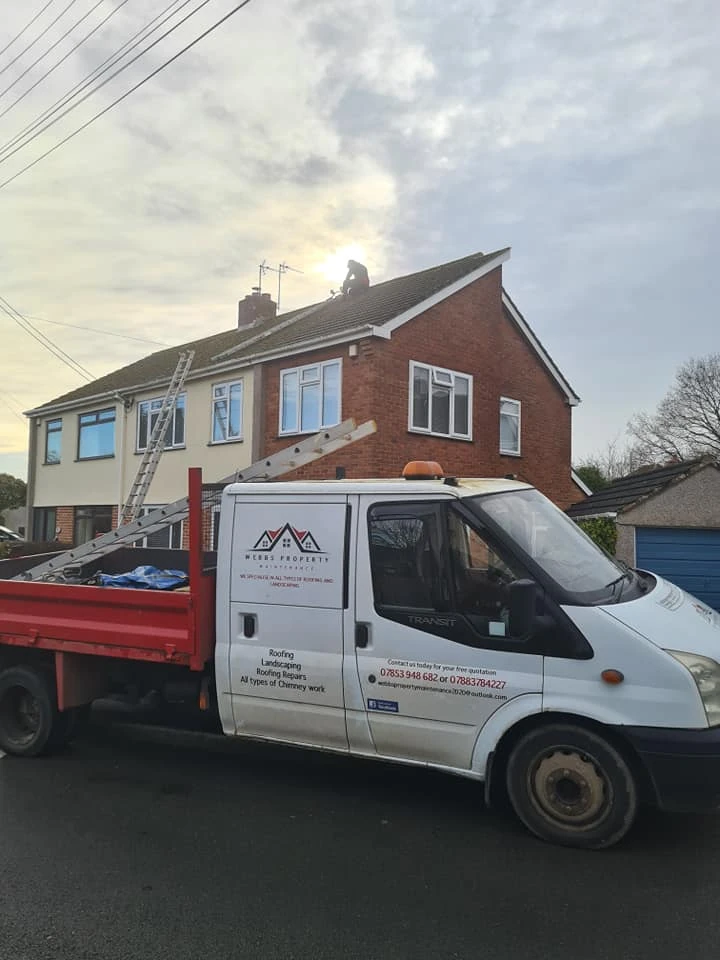 Fascia and gutter replacement project completed by Webb's Property Maintenance in Bristol