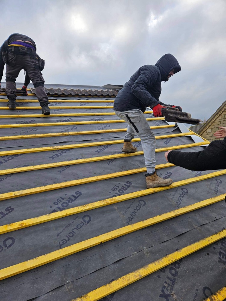 Chimney repair and repointing work completed